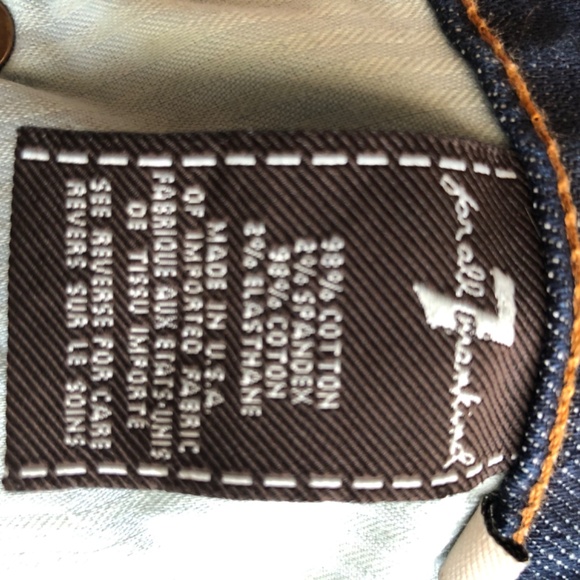 7 FOR ALL MANKIND WOMENS BOOTCT JEANS SIZE 31 - Picture 6 of 6